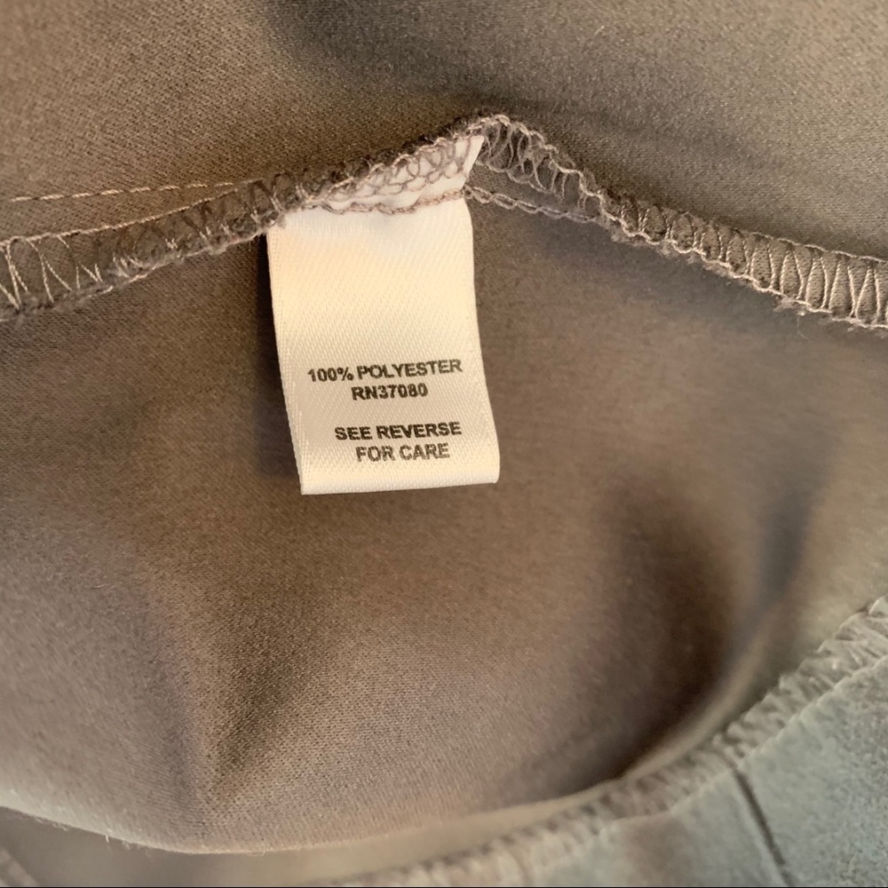 Nice Gray Jacket, Cato, Soft Studded - image 6